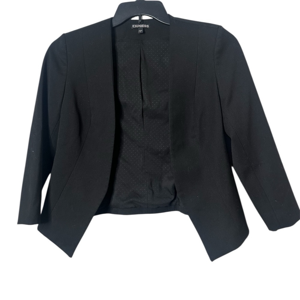 Express Women's Elegant Black Suit Jacket